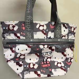 NWOT: LeSportsac 45th Anniversary Hello Kitty Small Elle Tote